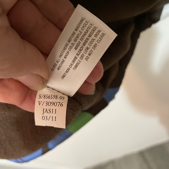 Old Navy Girls XXL 16 full zip Hearts print puffer Vest fleece lined new w tag - Picture 8 of 8